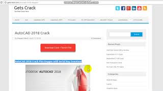 autocad 2018 download crack